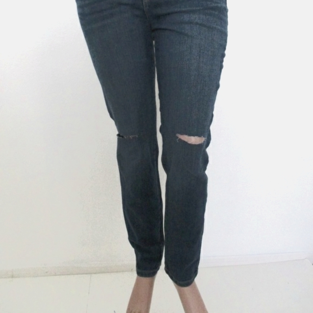 DESTRUCTED Skinny Jeans Women's Plus Size 18 STYLE & Co NWT - Picture 6 of 8